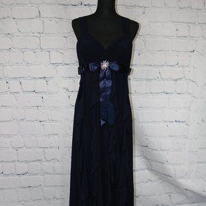 Dark Navy Gown